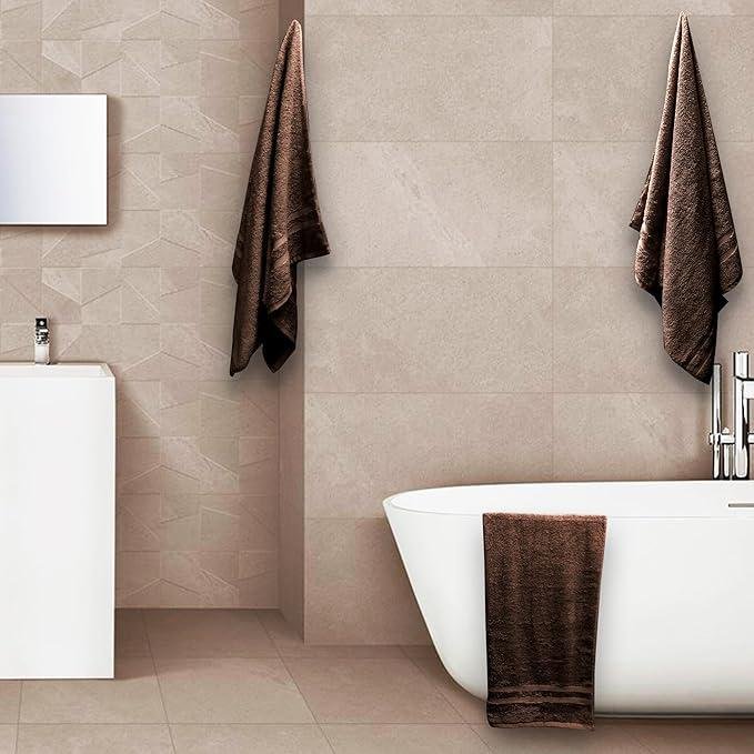Organix Egyptian Cotton 4 Piece Bath Towel 500 GSM (Brown)