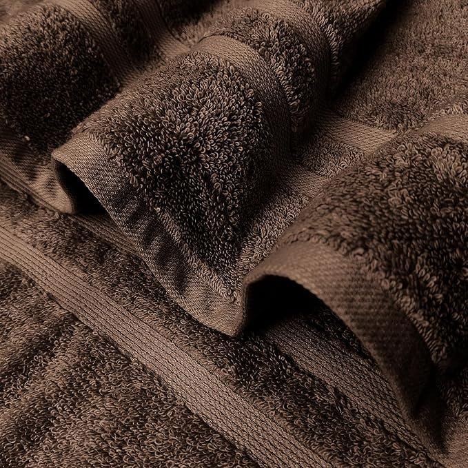 Organix Egyptian Cotton 4 Piece Bath Towel 500 GSM (Brown)